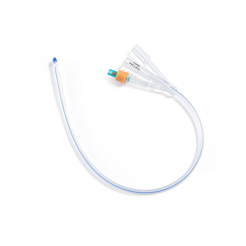 Silikon Gred Perubatan 3 Cara Silicone Foley Catheter